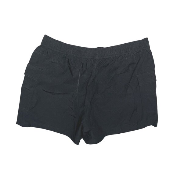 Halara Waterproof High Waisted Belted Pocket Hiking Cargo Shorts Sz Large Black - Picture 8 of 14